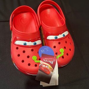 Lightning McQueen Crocs! Mens 6, Women’s 8